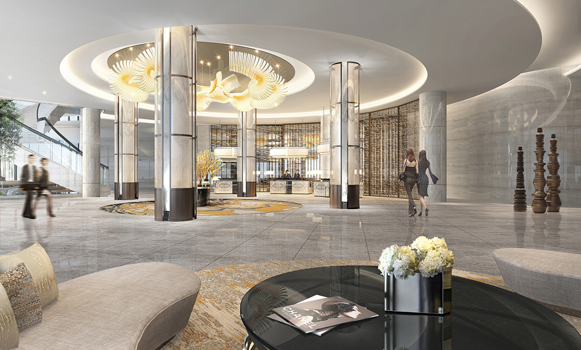 鄭州未來大酒店品牌空間設計